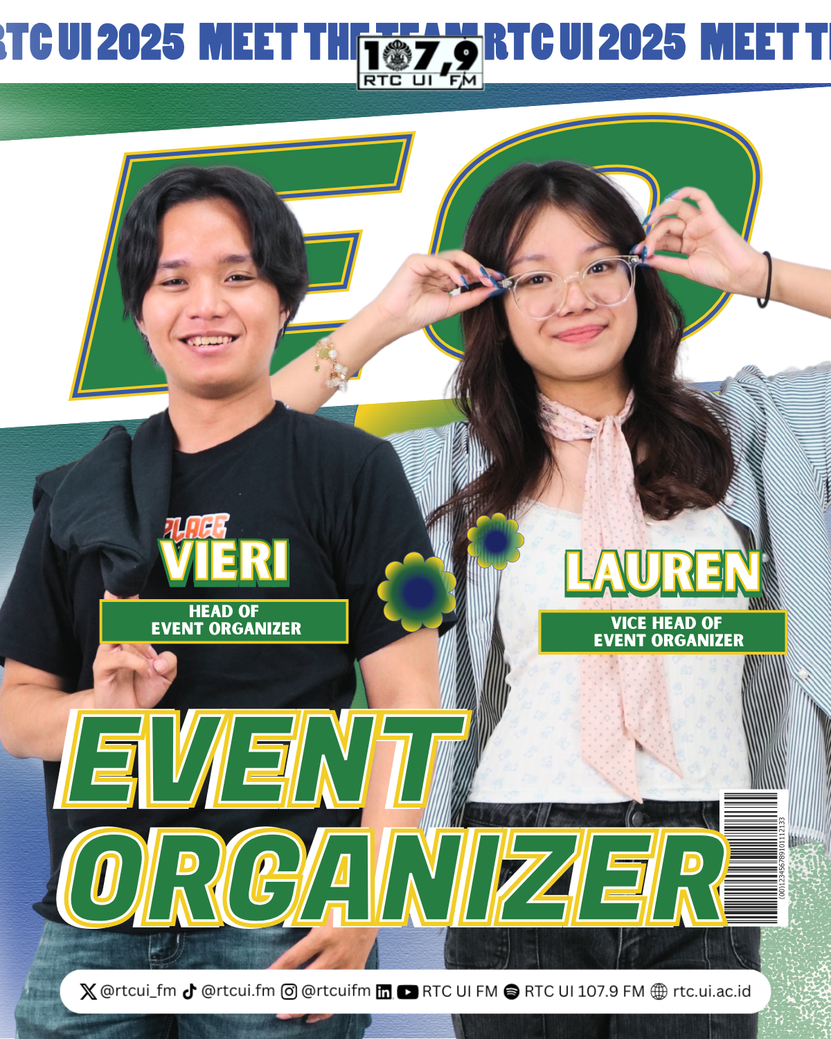 Event Organizer (Head & Vice Head)