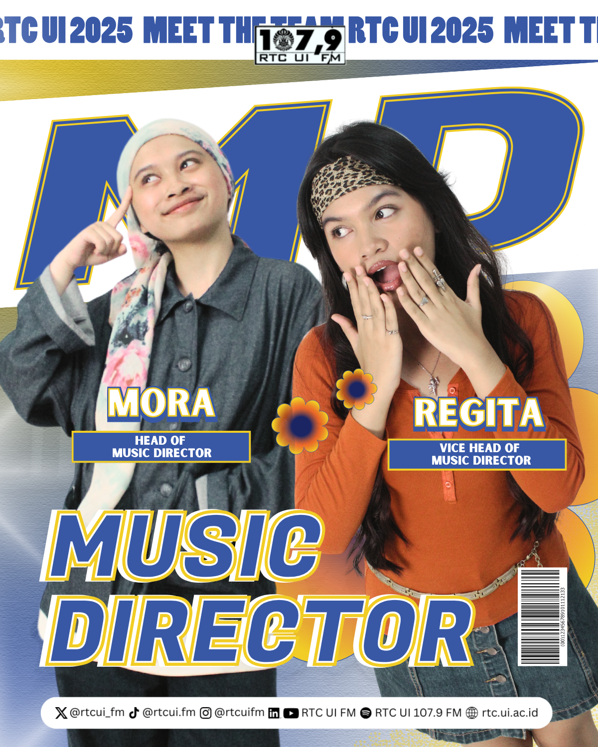 Music Director (Head & Vice Head)