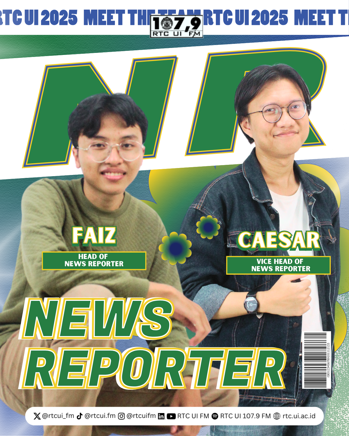 News Reporter (Head & Vice Head)