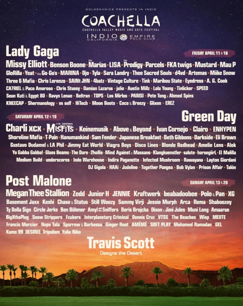 Coachella 2025: Festival Musik Ter-Ikonik Sepanjang Tahun